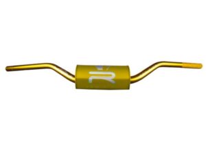 KRM Pro Ride Oversize Ø28,6 aliuminis motorolerio vairas su Mousse Full Gold Holographic