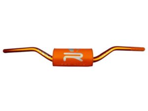 KRM Pro Ride Oversize Ø28,6 aliuminis motorolerio vairas pavarų 50cc/motociklui su Mousse Full Orange Holographic