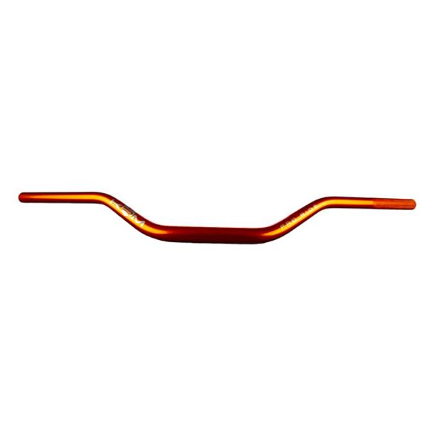 KRM Pro Ride Oversize Ø28,6 aliuminis motorolerio vairas pavarų 50cc/motociklui SS Mousse Full Orange Holographic
