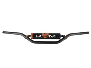 KRM Pro Ride juodas/oranžinis motorolerio Cross Bar vairas su kempine