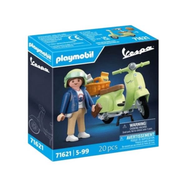 Modelis PLAYMOBIL Vespa Sprint Veloce 150 1969 71621 šviesiai žalias