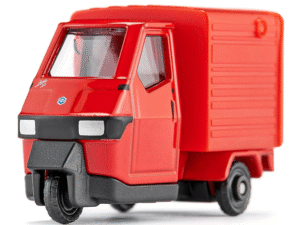 Modelis SIKU Piaggio Ape 50 raudonas