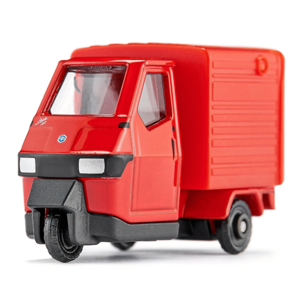 Modelis SIKU Piaggio Ape 50 raudonas