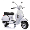Vaikiškas motoroleris **Vespa PX elektrinis 12V, baltas** Vaikiškas motoroleris Vespa PX elektrinis 12V, baltas