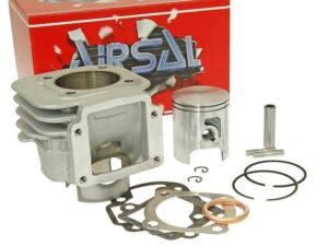 Airsal T6 Tech-Piston 69,7 cc 47,6 mm cilindro komplektas, skirtas Minarelli vertical