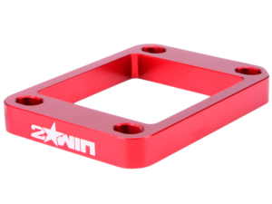 2WIN lepeštokų namelio paaukštinimas 10 mm, raudonas, AM6 / Derbi