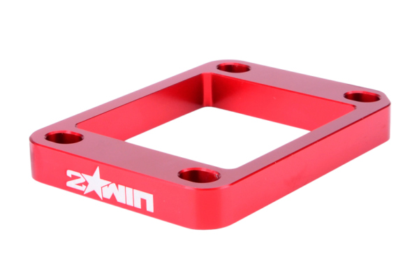 2WIN lepeštokų namelio paaukštinimas 10 mm, raudonas, AM6 / Derbi