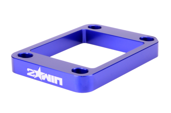 2WIN lepeštokų namelio paaukštinimas 10 mm, mėlynas, AM6 / Derbi