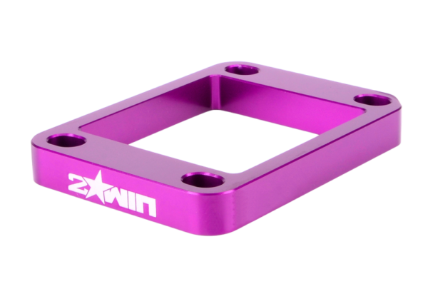 2WIN lepeštokų namelio paaukštinimas 10 mm, violetinis, AM6 / Derbi