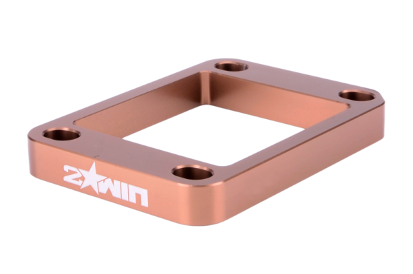 2WIN lepeštokų namelio paaukštinimas 10 mm, rudas, AM6 / Derbi