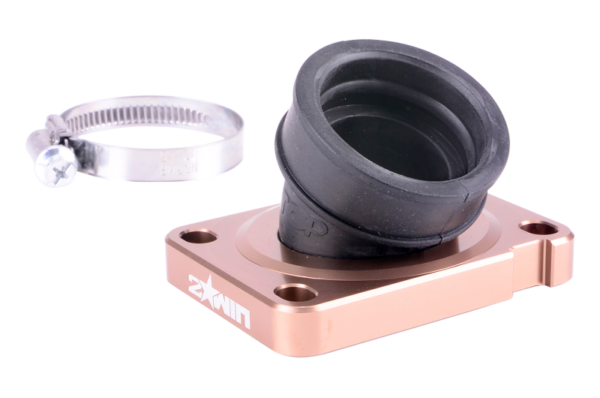 2WIN 19–28 mm 360° PWK įsiurbimo kolektorius, rudas, AM6 / Derbi