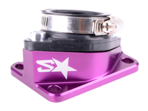 2WIN 30–34 mm PWK CNC įsiurbimo kolektorius, violetinis, AM6 / Derbi