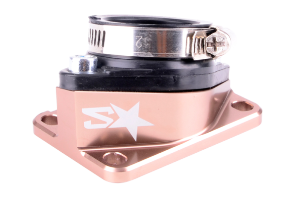 2WIN 30–34 mm PWK CNC įsiurbimo kolektorius, rudas, AM6 / Derbi