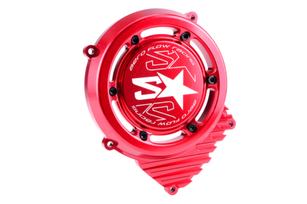 2WIN Aero Flow lenktyninis uždegimo dangtelis AM6 raudonas