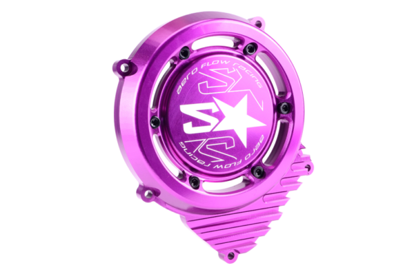 2WIN Aero Flow lenktyninis uždegimo dangtelis AM6 violetinis