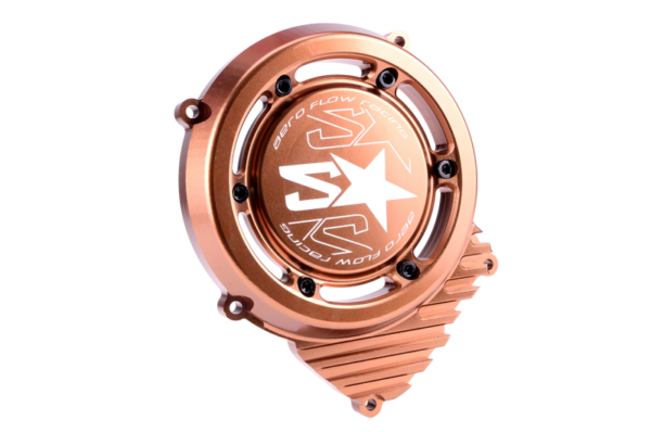 2WIN Aero Flow lenktyninis uždegimo dangtelis AM6 rudas