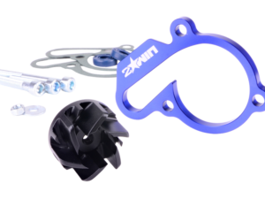 2WIN didelio pralaidumo aušinimo pompos komplektas (mėlynas) Derbi Euro 3 / 4