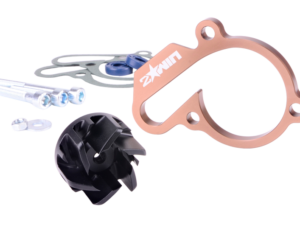 2WIN didelio pralaidumo aušinimo pompos komplektas (rudas) Derbi Euro 3 / 4