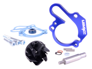 2WIN didelio pralaidumo aušinimo pompos komplektas (mėlynas) AM6 varikliui