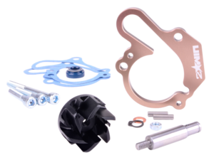 2WIN didelio pralaidumo aušinimo pompos komplektas (rudas) AM6 varikliui