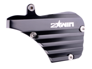 2WIN CNC alyvos siurblio dangtelis juodas Derbi Euro 3 / 4