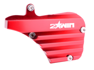 2WIN CNC alyvos siurblio dangtelis raudonas Derbi Euro 3 / 4