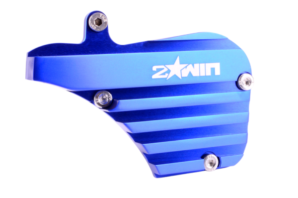 2WIN CNC alyvos siurblio dangtelis mėlynas Derbi Euro 3 / 4