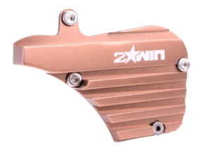 2WIN CNC alyvos siurblio dangtelis rudas Derbi Euro 3 / 4