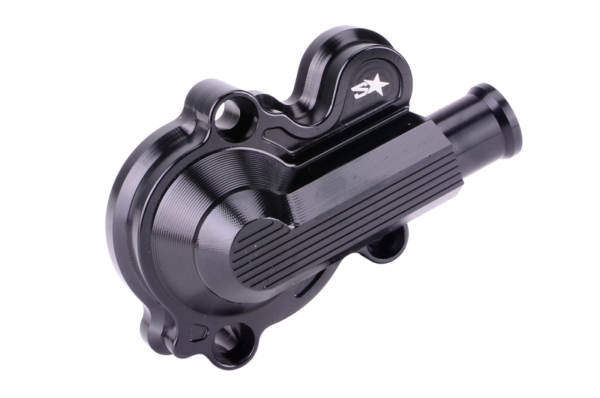 2WIN didelio pralaidumo aušinimo pompos dangtelis (juodas) AM6 varikliui