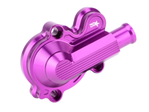 2WIN didelio pralaidumo aušinimo pompos dangtelis (purpurinis) AM6 varikliui