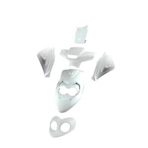 PLASTIKŲ KOMPLEKTAS MOTOROLERIUI TUN'R BOOSTER NG DAŽYTAS BALTAS – 6 DALYS