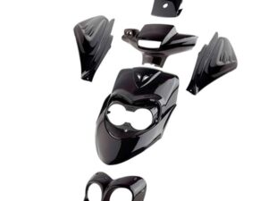 PLASTIKŲ KOMPLEKTAS MOTOROLERIUI TUN'R BOOSTER NG DAŽYTAS JUODAS – 6 DALYS