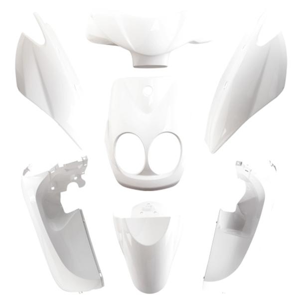 PLASTIKŲ KOMPLEKTAS MOTOROLERIUI TUN'R ORIGINALAUS TIPO OVETTO/NEOS 2011→ BALTAS – 7 DALYS