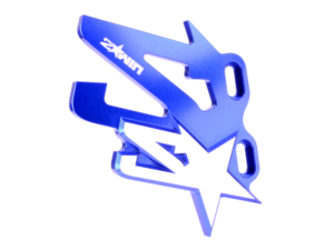 2WIN CNC galinio stabdžio pagrindinio cilindro apsauga, mėlyna