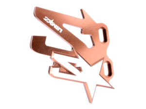 2WIN CNC galinio stabdžio pagrindinio cilindro apsauga, ruda