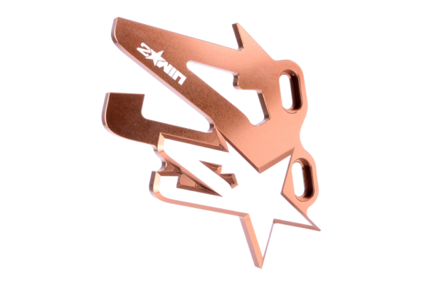 2WIN CNC galinio stabdžio pagrindinio cilindro apsauga, ruda