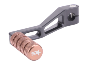 2WIN juoda / ruda pavarų perjungimo svirtis AM6