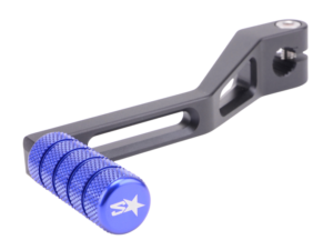 2WIN juoda / mėlyna pavarų perjungimo svirtis Derbi