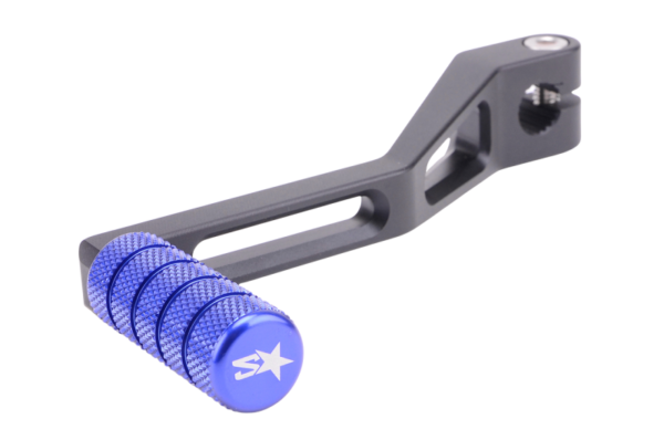 2WIN juoda / mėlyna pavarų perjungimo svirtis Derbi