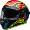 BELL Race Star DLX Flex Šalmas - Xenon Gloss Blue/Retina