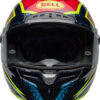 BELL Race Star DLX Flex Šalmas - Xenon Gloss Blue/Retina