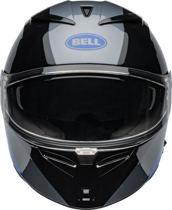 BELL Lithium Šalmas - Shear Gloss Gray/Blue