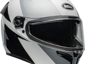 BELL Lithium Šalmas - Shear Gloss Silver/White