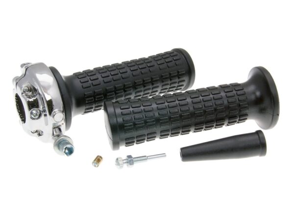Akseleratoriaus valdymo / vamzdelio gumų komplektas Domino 2.9° / 15–25 mm Lario - universalus