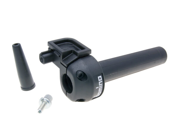 Greitos eigos rankenėlė Domino 3.6° / 74 mm juoda - universali