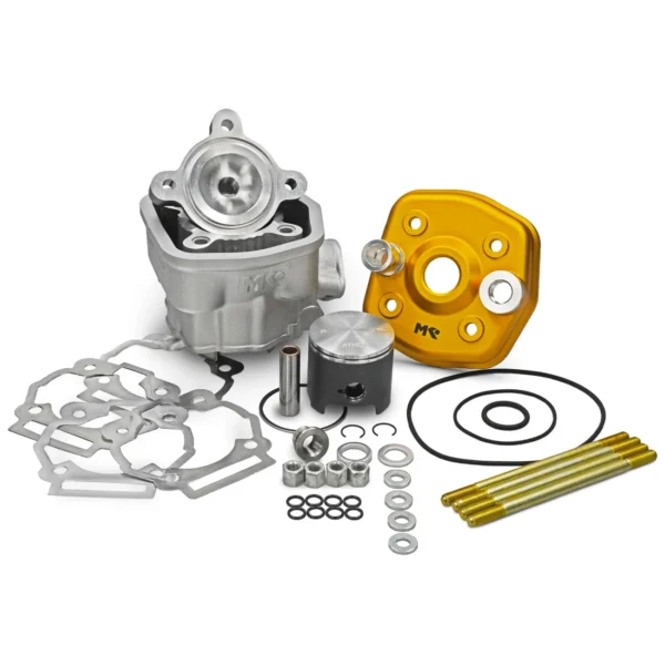 805D2560 Metrakit Pro Race 4 80cc cilindras Derbi Euro 3 / 4 su CNC galvute
