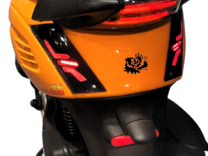 Galiniai LED posūkiai Power1 LED Matrix E24 SP-1 Smoke Piaggio