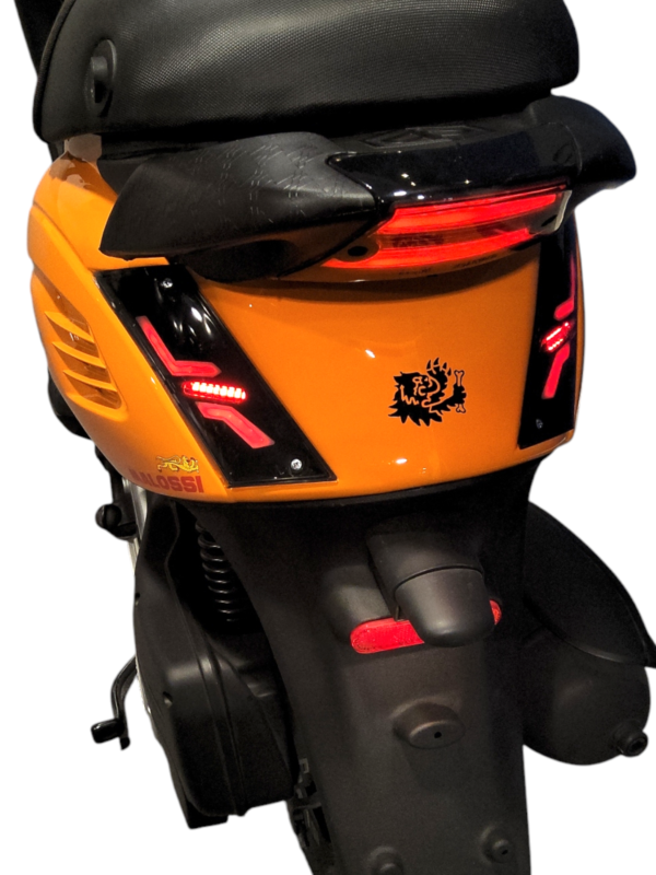 Galiniai LED posūkiai Power1 LED Matrix E24 SP-1 Smoke Piaggio