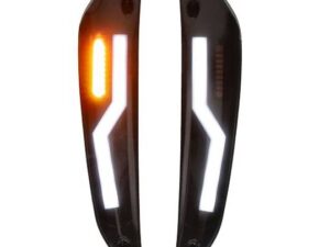 Galiniai LED posūkiai Power1 LED Tube E-Mark EVO-1 Smoke Piaggio Zip 2000
