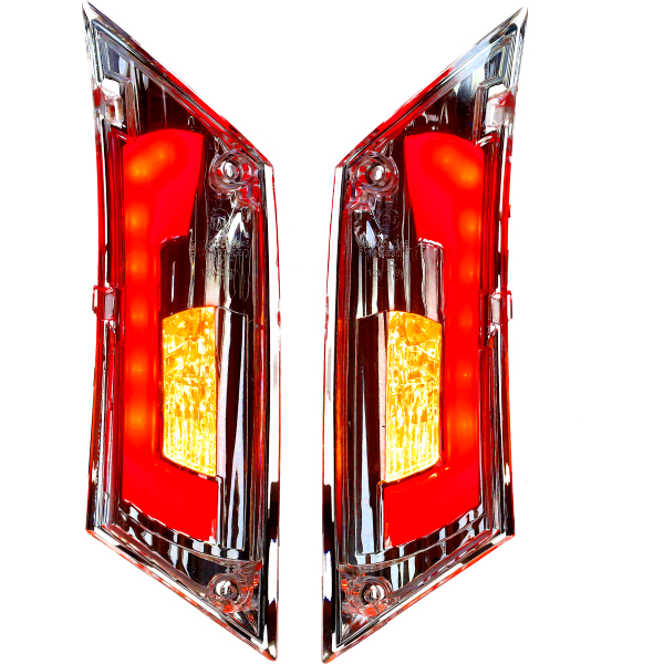Galiniai LED posūkiai Power1 LED E-Keur EVO Clear Piaggio Zip 2000
